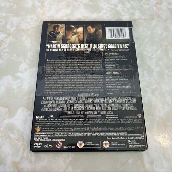 The Departed (2 Discs Special Edition) DVD Sealed! - Picture 2 of 3